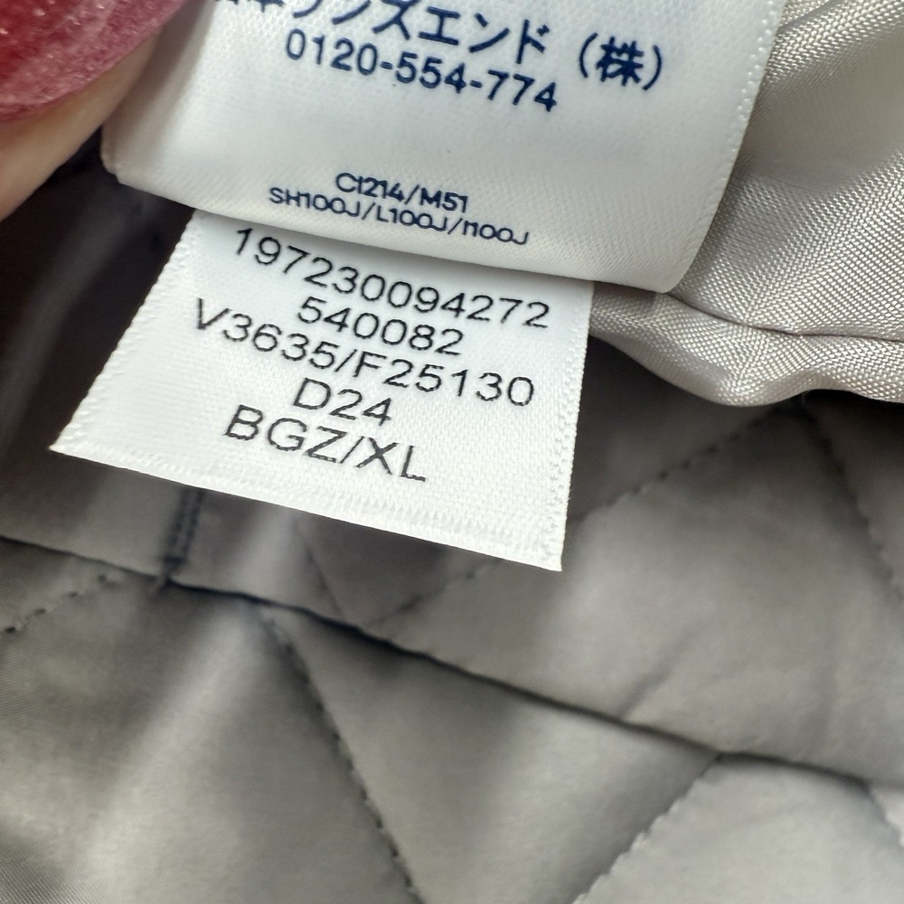 Lands'‎ End Women's Sz  18/XL Quilted Insulated Vest Gray Repreve Zip Front New - Picture 9 of 13